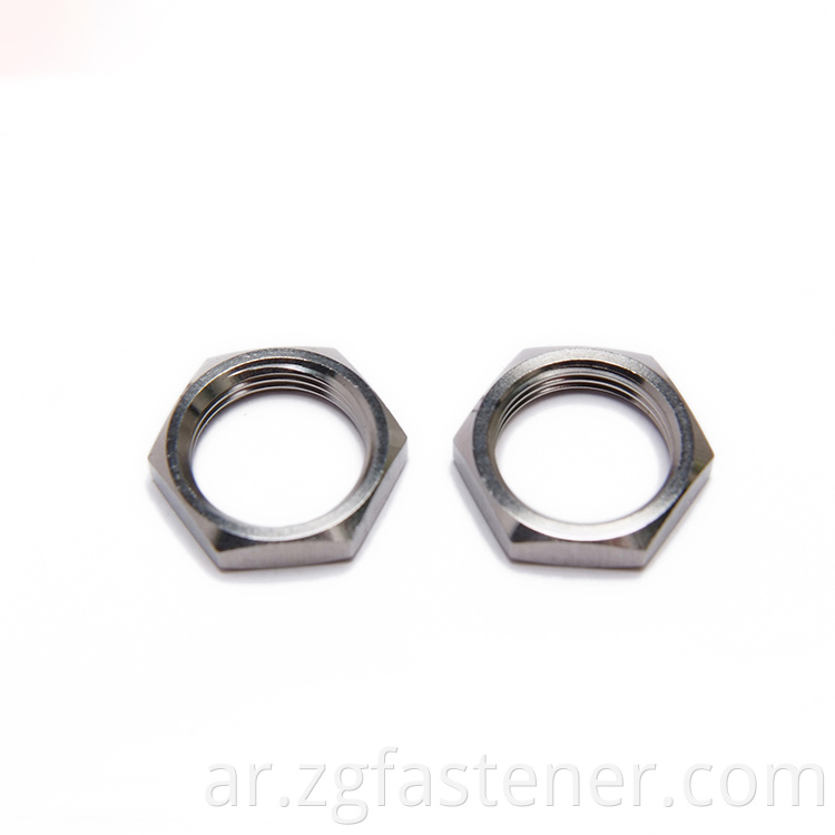 hex thin nut